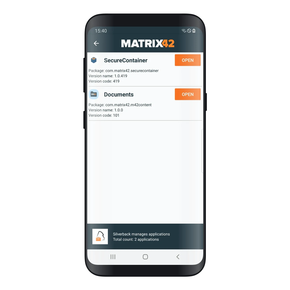 Matrix42 Companion screenshot